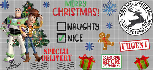 16oz Christmas-S 1282